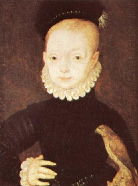 Child Portrait of Mary-s son, unknow artist